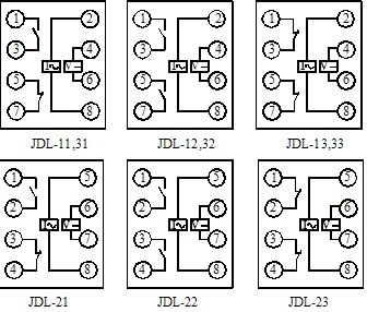 JDL-22內(nèi)部接線圖